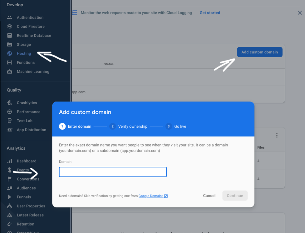 Firebase guide image